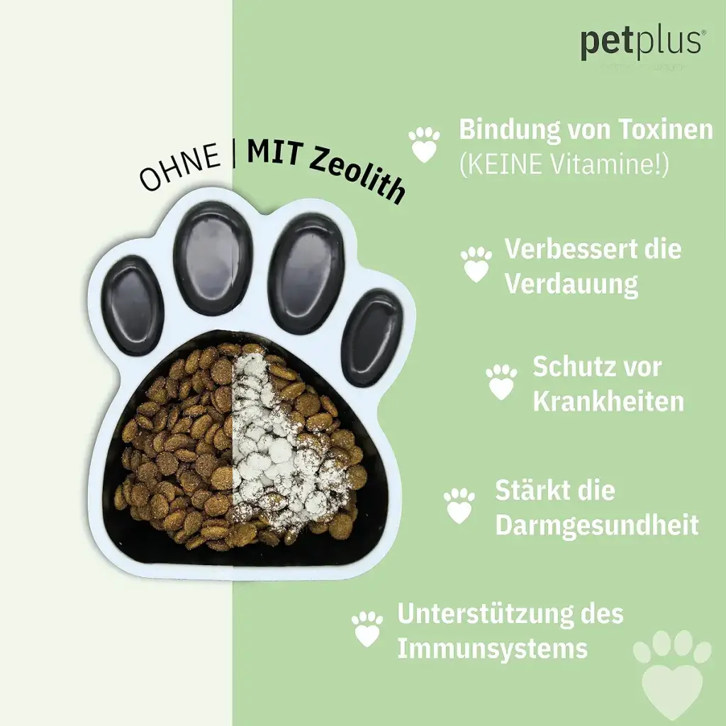Petplus Klinoptilolith Powder for cat 250g for intestinal cleaning premium no — Powder