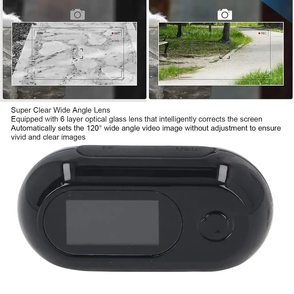 Pets collar camera Full HD 4k cat dog Tracker collar with 120 degrees wide angle small — Pet