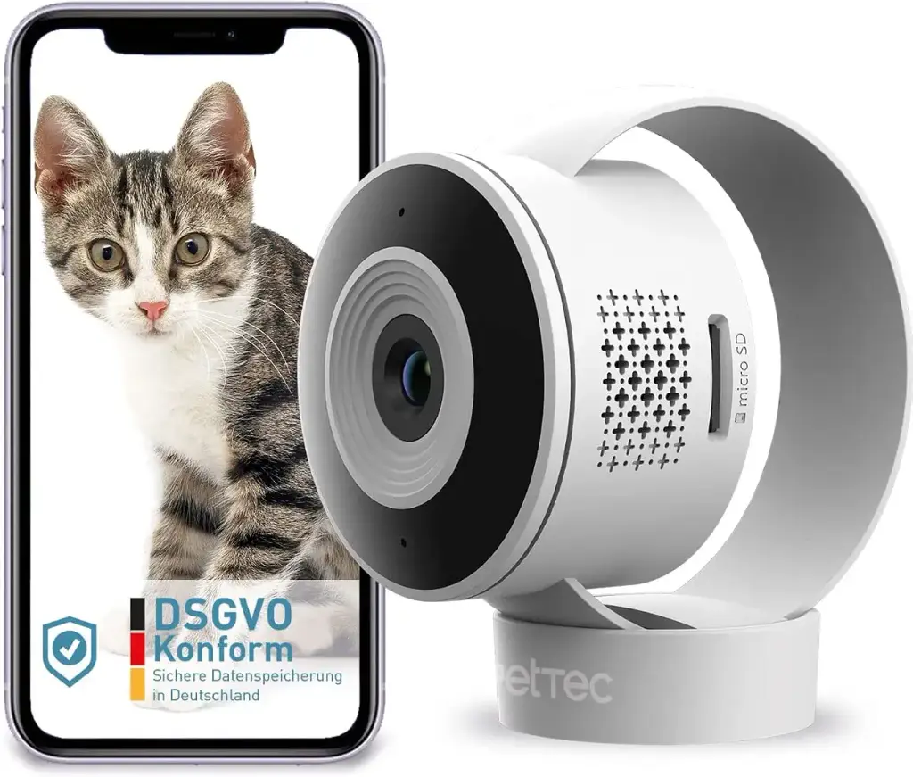 Pettec cam lite 2er set |Monitoring camera for pets with app motion detector & cell phone — PetTec