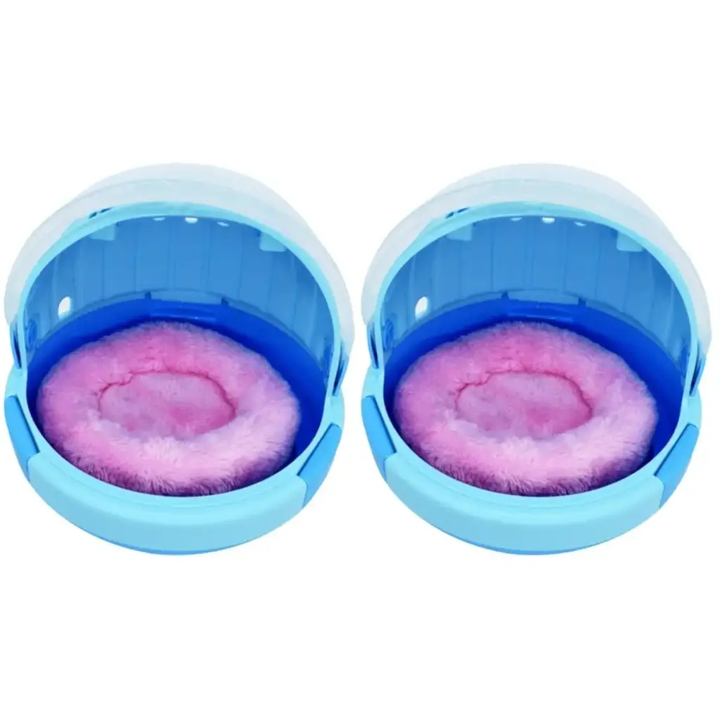 POPETPOP 2 Sets brooding bird warm nest hamster stuffed animals sightseeing pet parrot carrier cage Pet Cage outdoor bird carrying cage budgie small plastic hamster cage travel carry bag