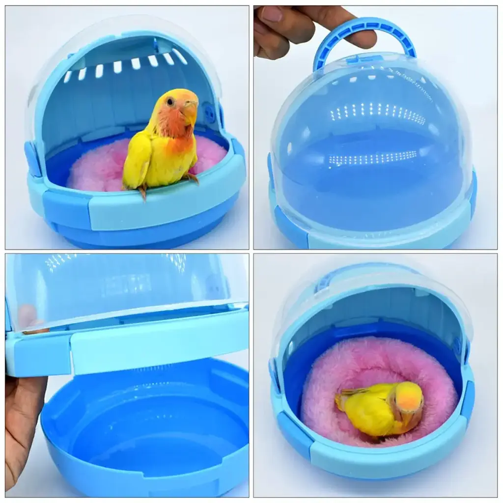 POPETPOP 2 Sets brooding bird warm nest hamster stuffed animals sightseeing pet parrot — POPETPOP