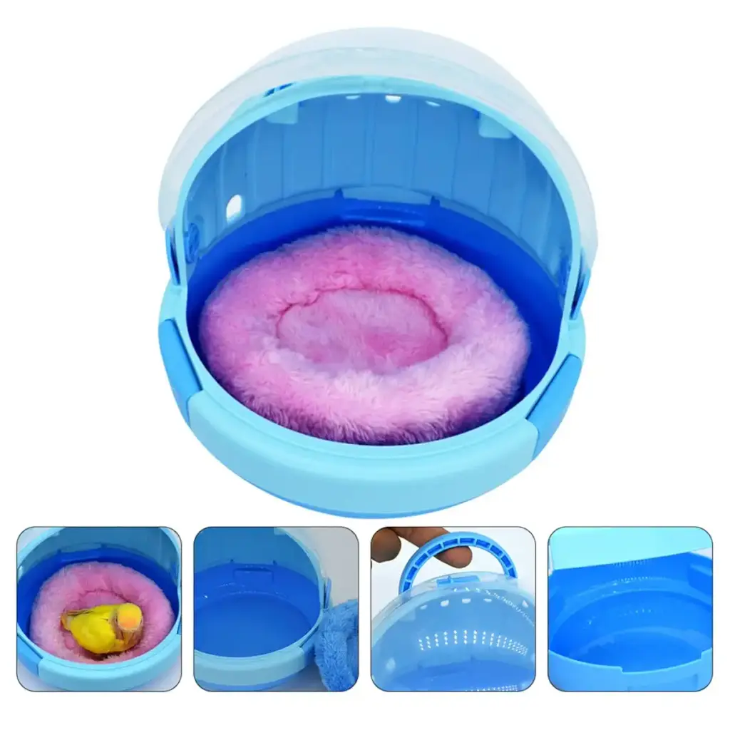 POPETPOP 2 Sets brooding bird warm nest hamster stuffed animals sightseeing pet parrot — POPETPOP
