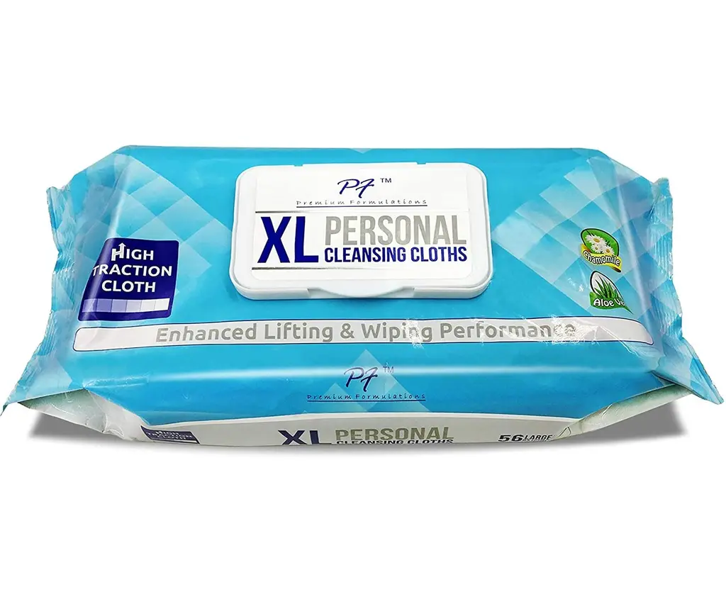 Premium Formulations HIGH Traction XL WASH Cloths - UBER Thick, Large, & Strong (56 Wipes) 56 Count (Pack of 1)