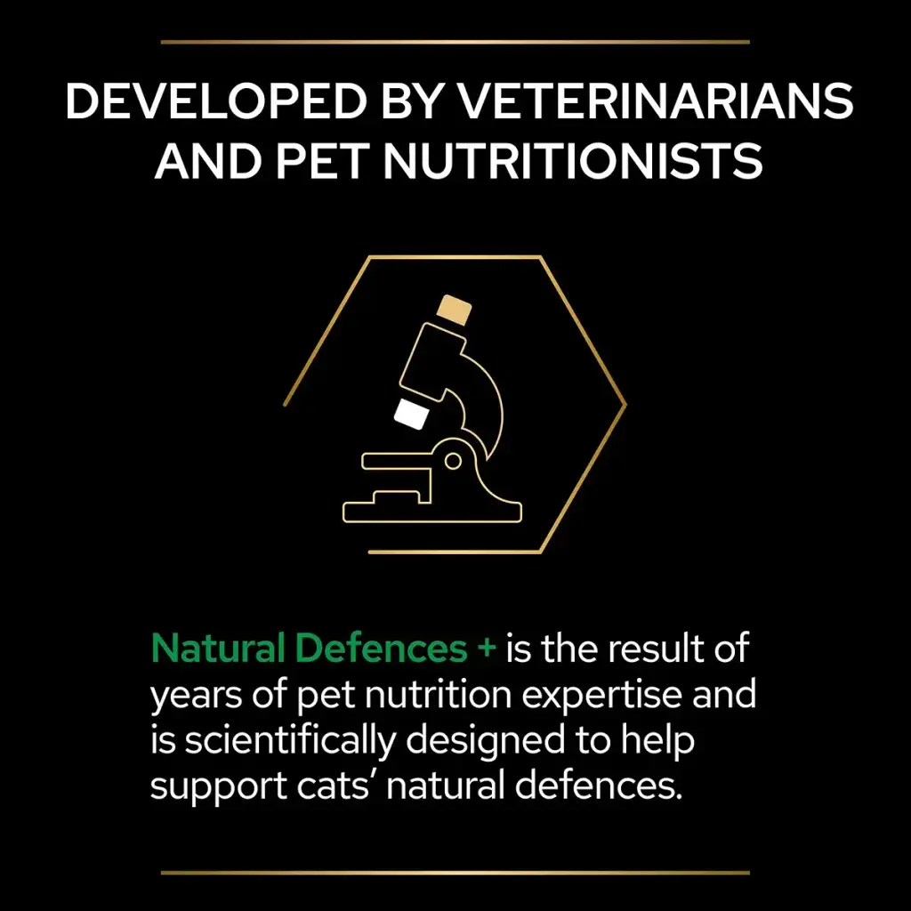 PRO PLAN Cat Natural Defences Supplement | Immune health support immune system antibody — 60 g