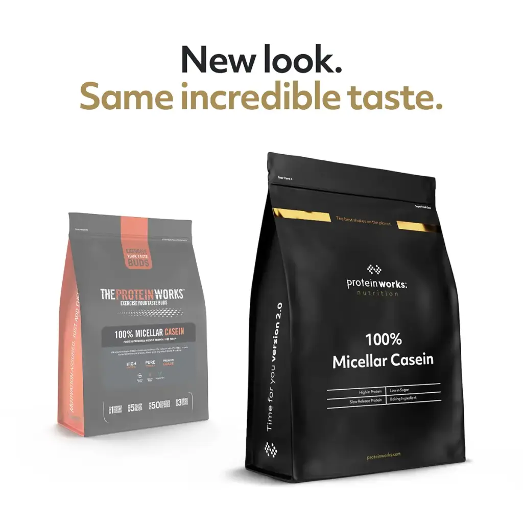 Protein Works 100% Micellar Casein Protein Powder | Slow Release Protein Shake | Amino — 500 g