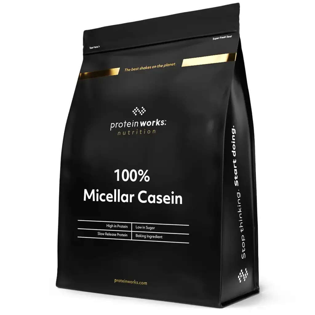 Protein Works 100% Micellar Casein Protein Powder | Slow Release Protein Shake | Amino — Powder