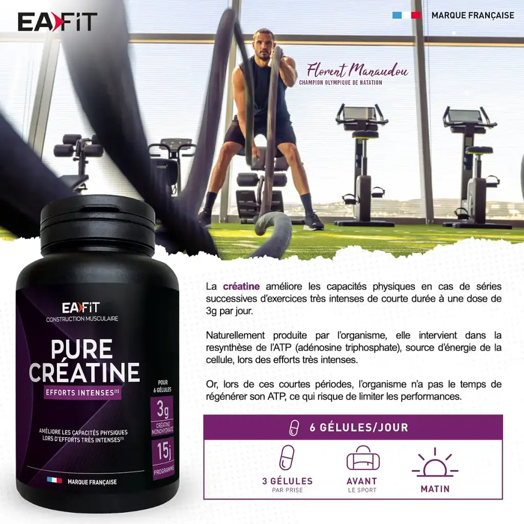 PURE CR ATINE - Cr atine Monohydrate - Prise de Masse Musculaire - Performance et R cup — Sports Nutrition