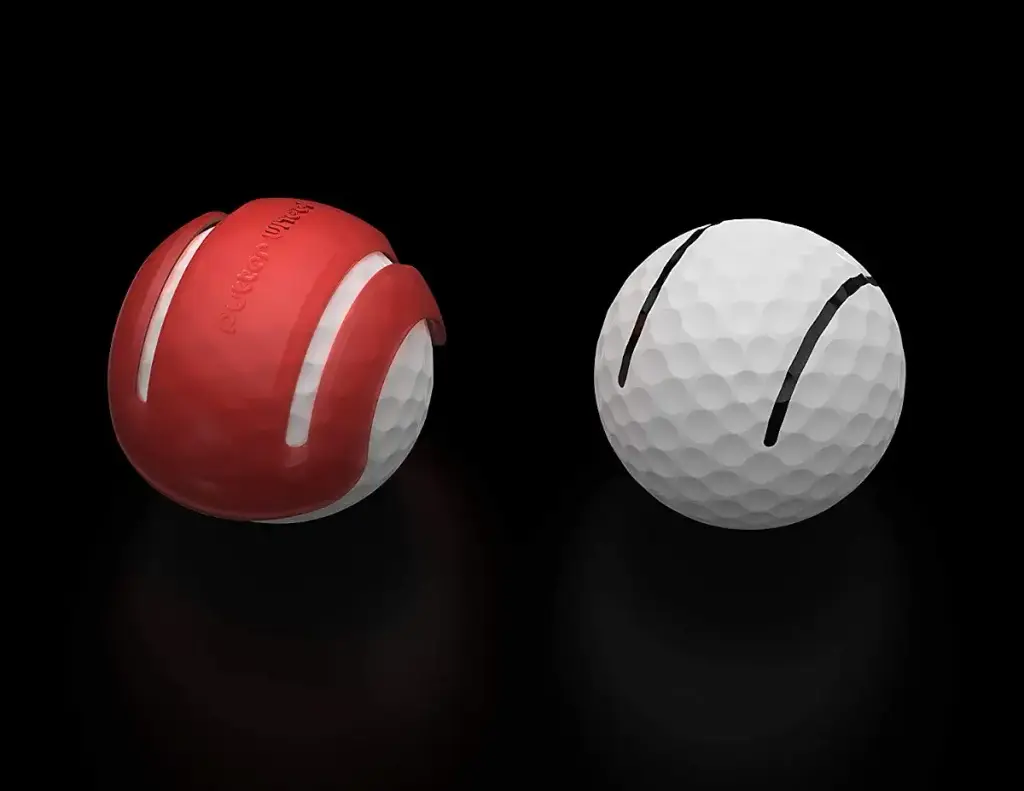 PutterWheel Golf Ball Putting Training Aid (1 Pack) Golf Training System For Practice — Putter Wheel