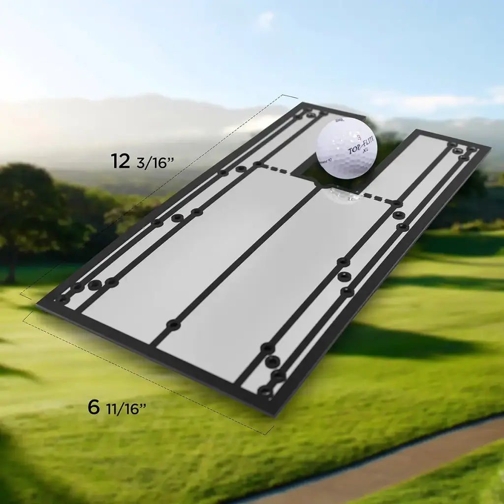 Putting Mirror 12" x 6" - Get Instant Feedback to Improve Your Stroke with This Golf — Golf