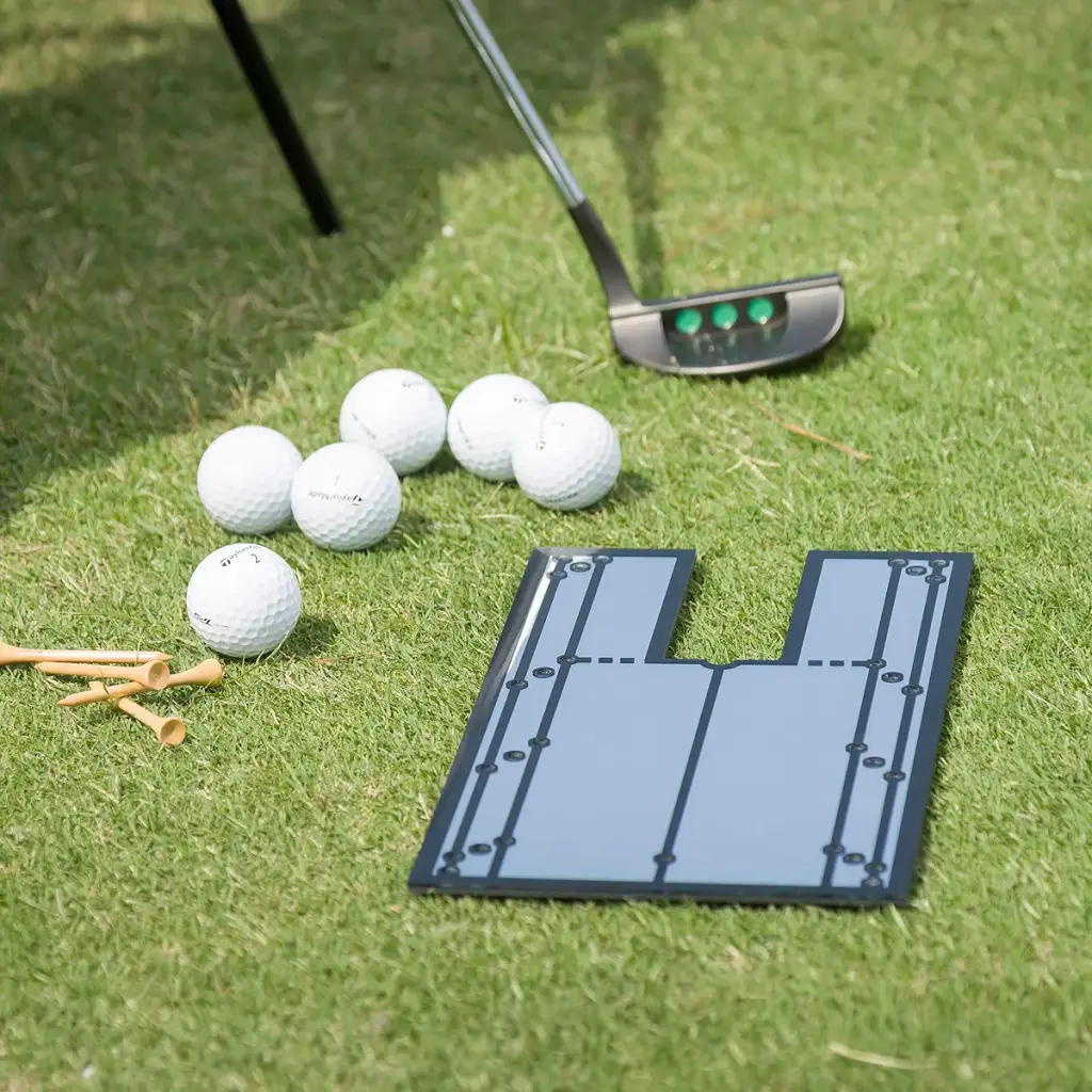 Putting Mirror 12" x 6" - Get Instant Feedback to Improve Your Stroke with This Golf — SHAUN WEBB GOLF