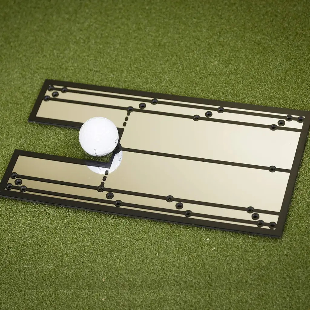 Putting Mirror 12" x 6" - Get Instant Feedback to Improve Your Stroke with This Golf — SHAUN WEBB GOLF