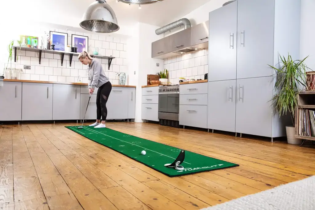 PuttOUT Premium Pressure Putt Trainer - Perfect Your Golf Putting Stone Single — PuttOut