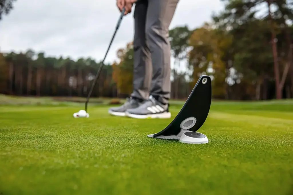 PuttOUT Premium Pressure Putt Trainer - Perfect Your Golf Putting Stone Single — Golf