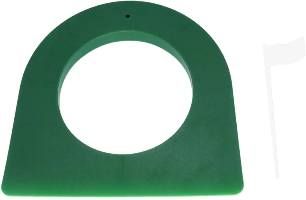 QHALEN Golf Putting Practice Cup Hole Flag Indoor & Outdoor Practice — Golf