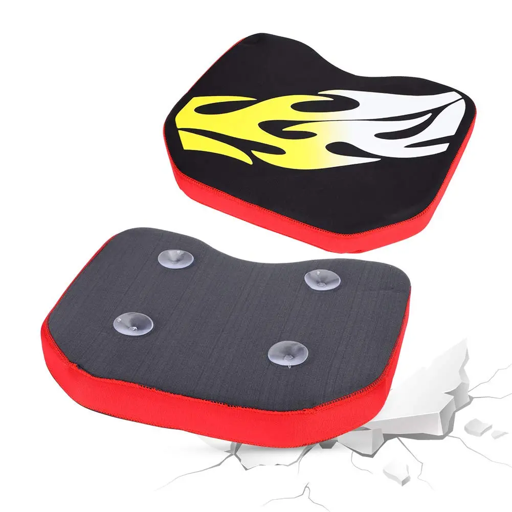 Qiilu Kayak Seat Cushion, Thicken Soft Kayak Canoe Fishing Boat Sit Seat Boating Seat Cushions Flame