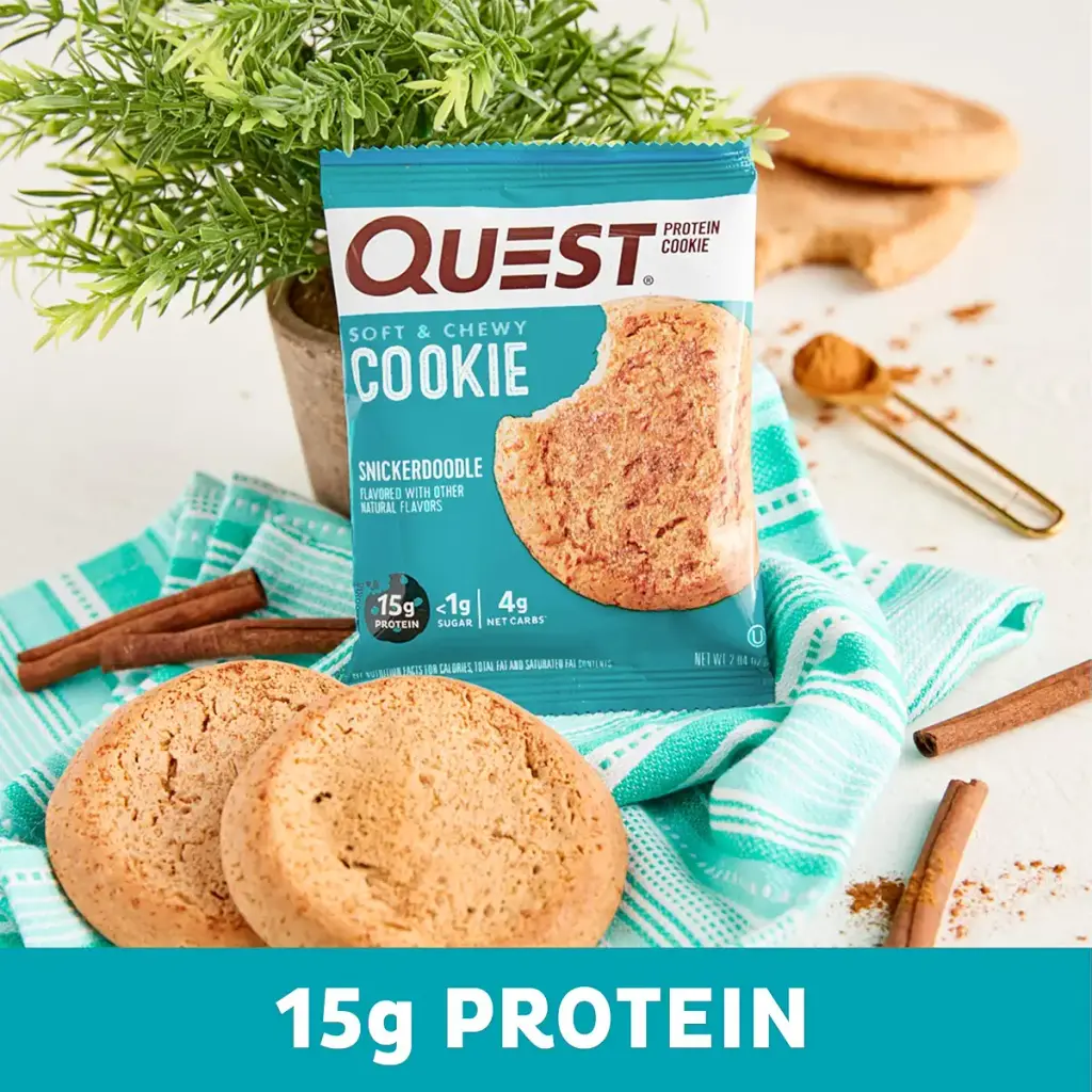 Quest Nutrition Snickerdoodle Cookies 4ct — Sports Nutrition