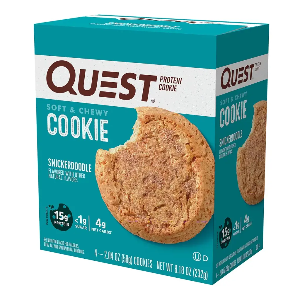 Quest Nutrition Snickerdoodle Cookies 4ct — Sports Nutrition
