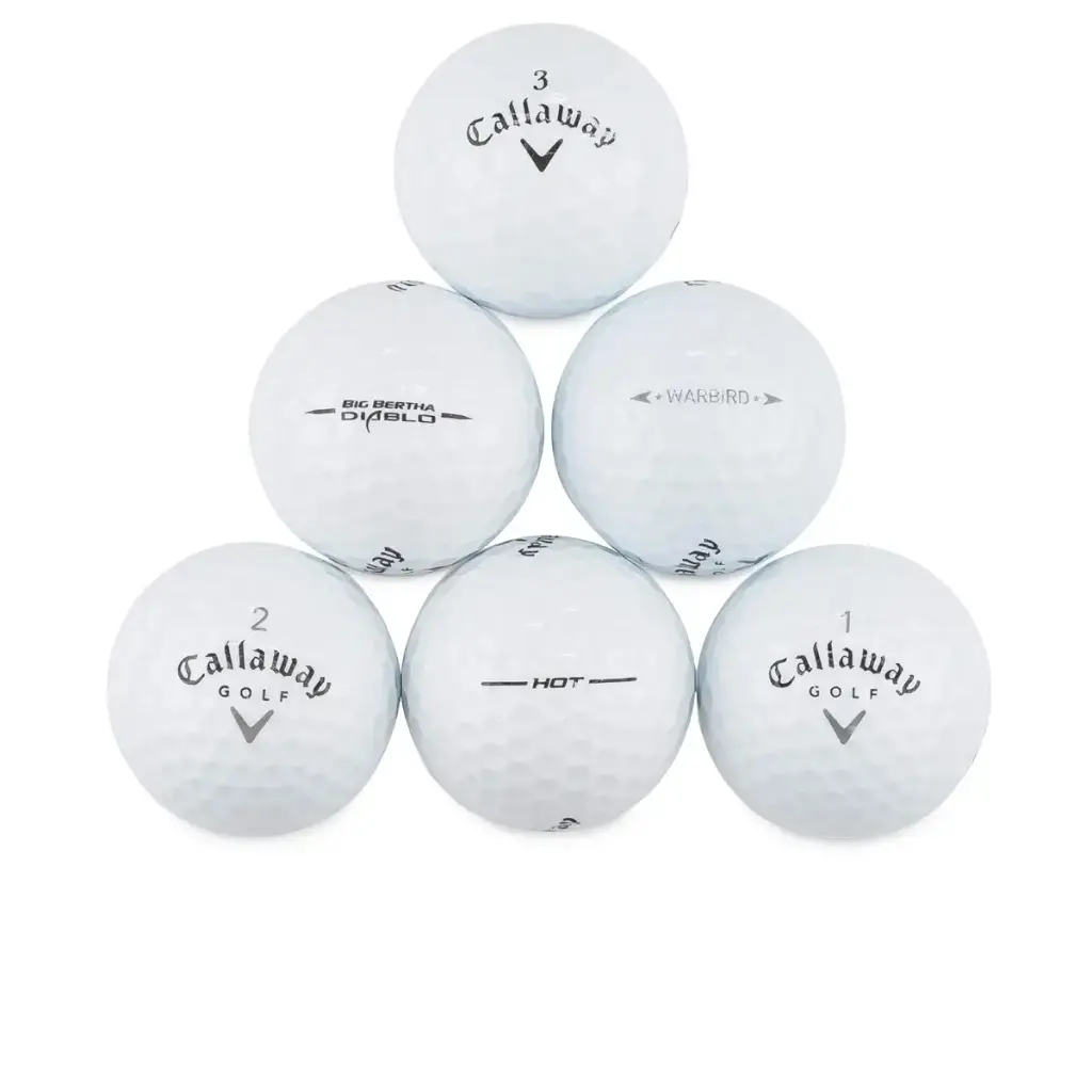 Reload Recycled Golf Balls (24-Pack) of Callaway Golf Balls, One Size, White — Callaway