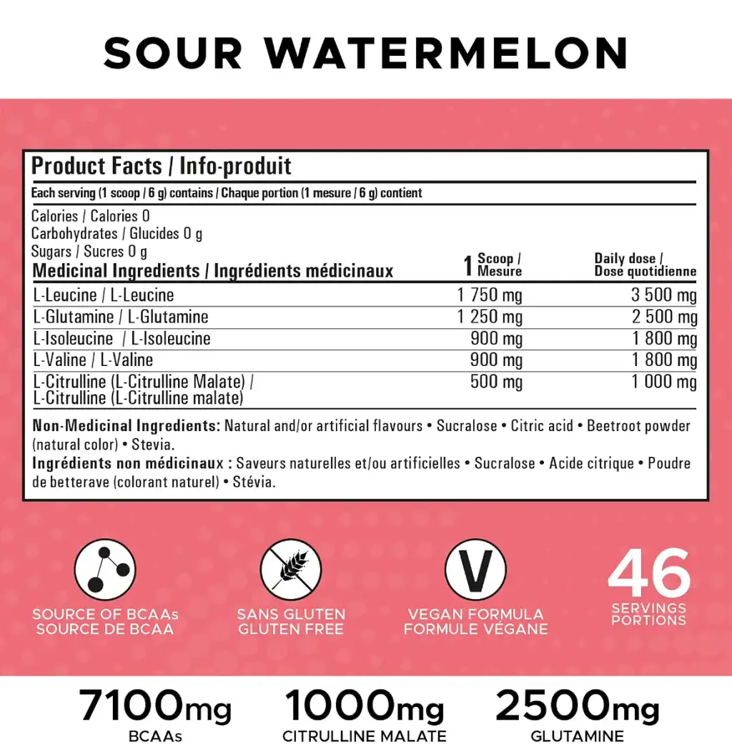 Revolution Nutrition BCAA Splash BCAA Powder Vegan Formula Zero Calorie Lactose Free — Powder