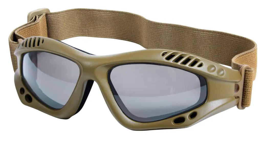 Rothco Ventec Tactical Goggles Coyote Brown
