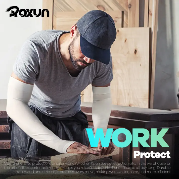 Roxun Cooling Arm Sleeves with Thumb Hole — 4 Pairs, view 8