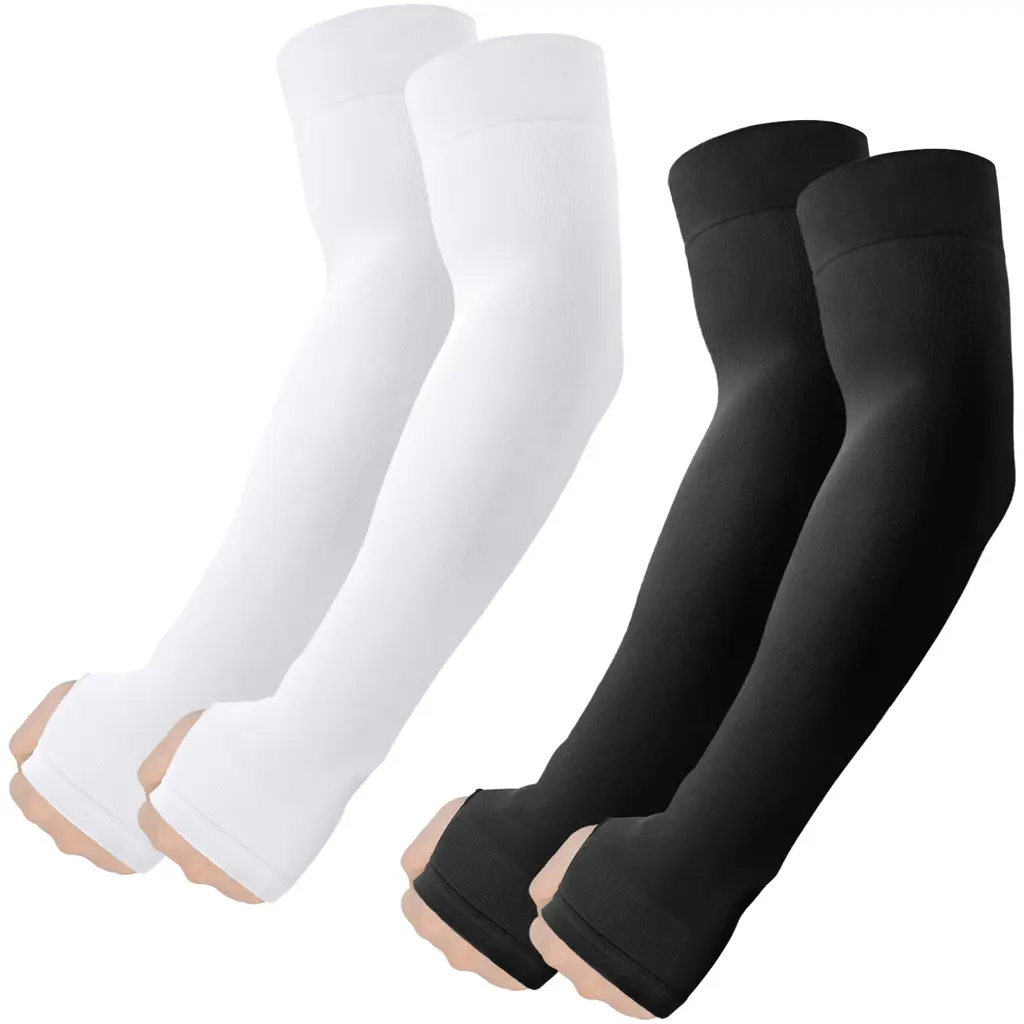 Roxun Cooling Arm Sleeves with Thumb Hole — 4 Pairs, view 21