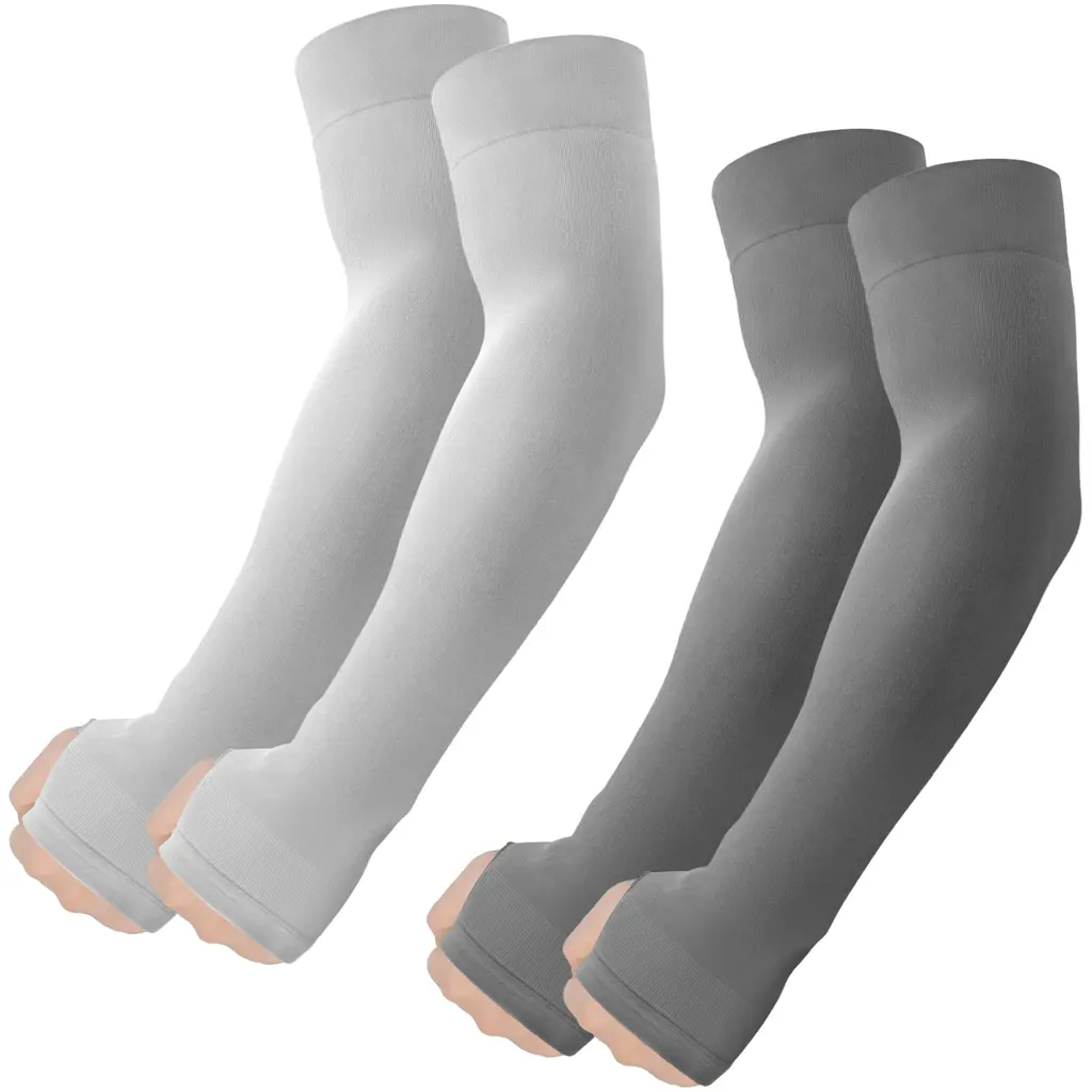 Roxun Cooling Arm Sleeves with Thumb Hole — 4 Pairs, view 25