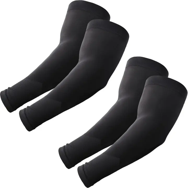 Roxun Plus Size Cooling Arm Sleeves — 2 Pairs, view 9