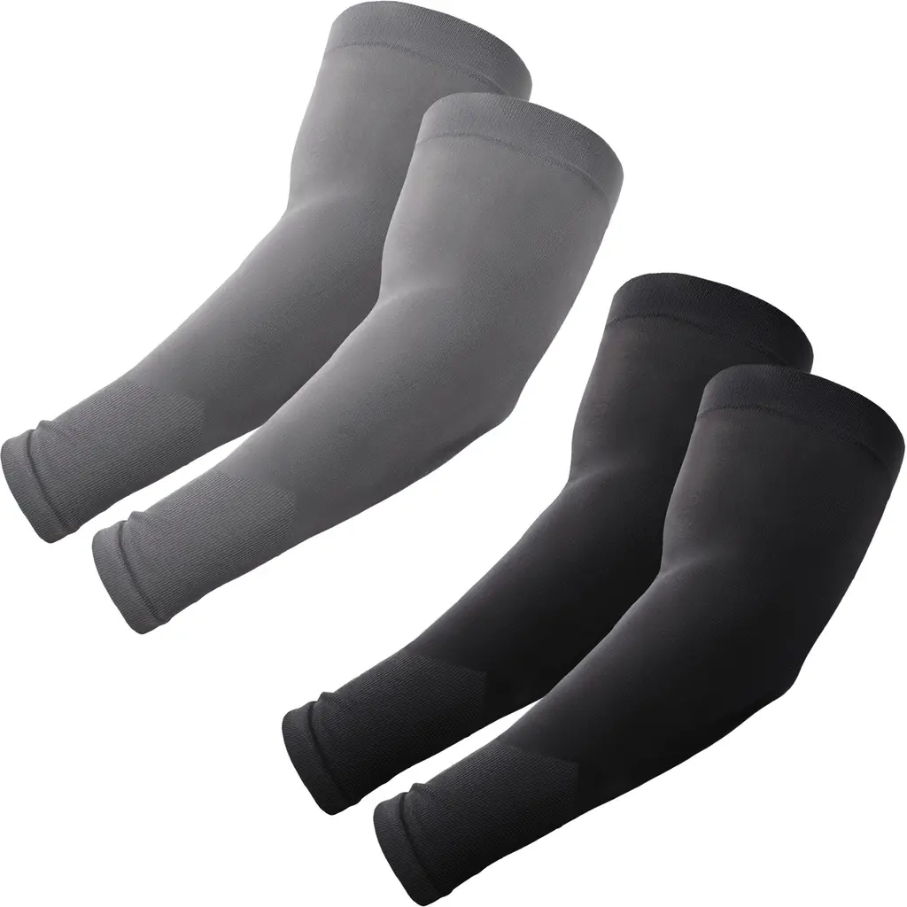 Roxun Plus Size Cooling Arm Sleeves — 2 Pairs, view 11