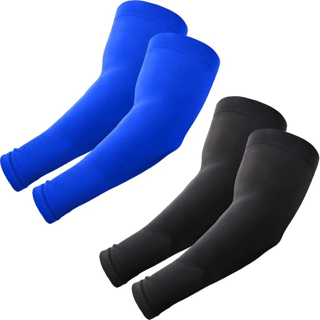 Roxun Plus Size Cooling Arm Sleeves — 2 Pairs, view 13
