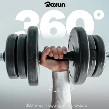 Roxun Plus Size Cooling Arm Sleeves — 2 Pairs, view 23