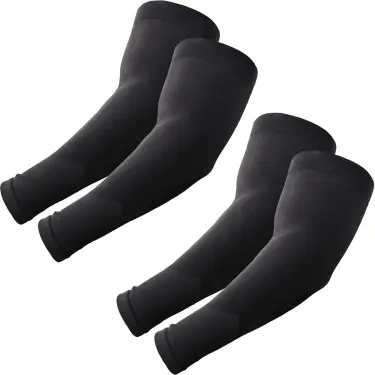 Roxun Plus Size Cooling Arm Sleeves — 2 Pairs, view 26