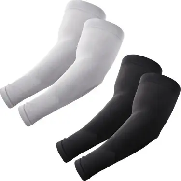 Roxun Plus Size Cooling Arm Sleeves — 2 Pairs, view 29