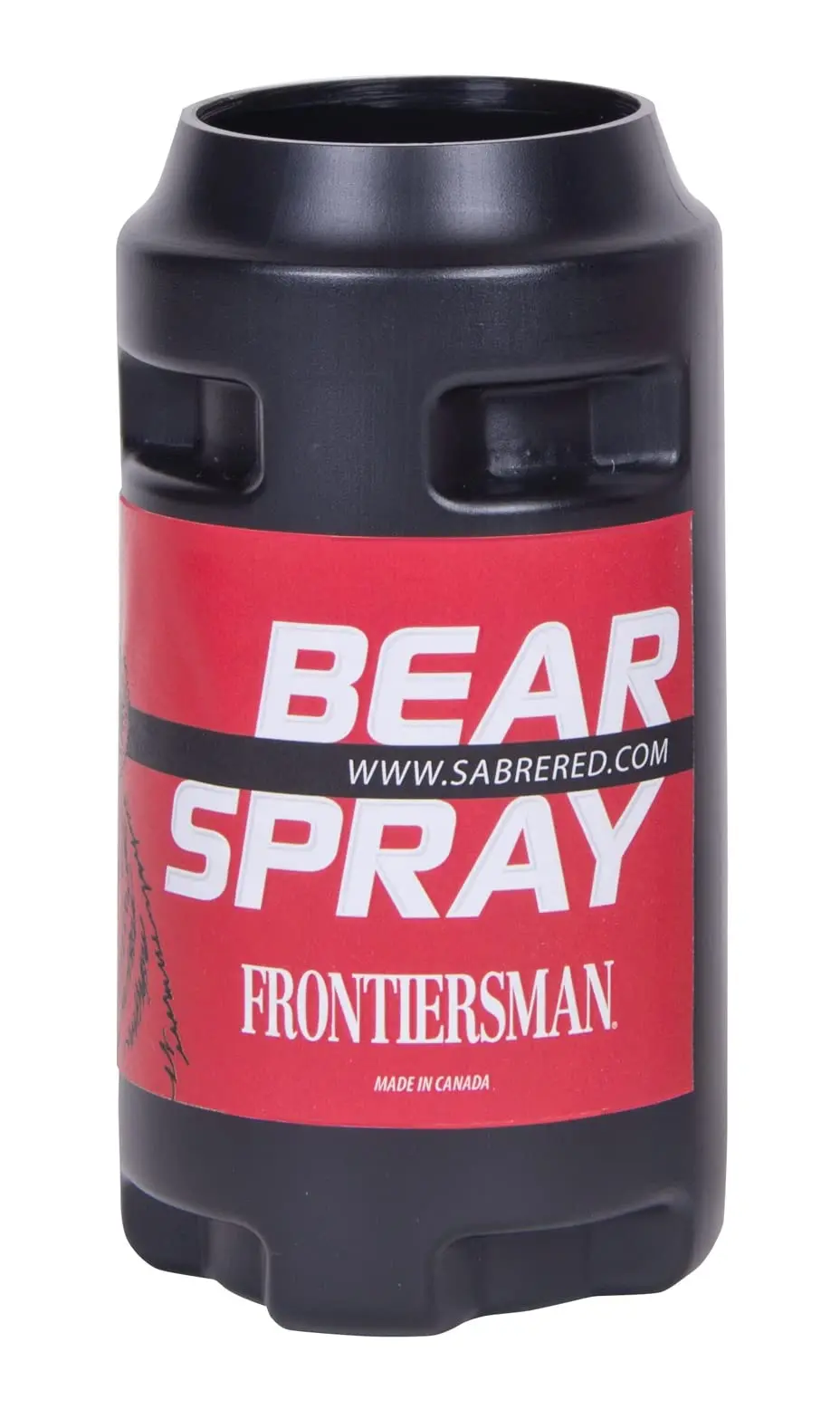 SABRE Frontiersman Bike Holster for Bear Spray, Rugged and Secure, Securely Carry Your Bear Spray When Mountain Biking, Bear Spray NOT Included