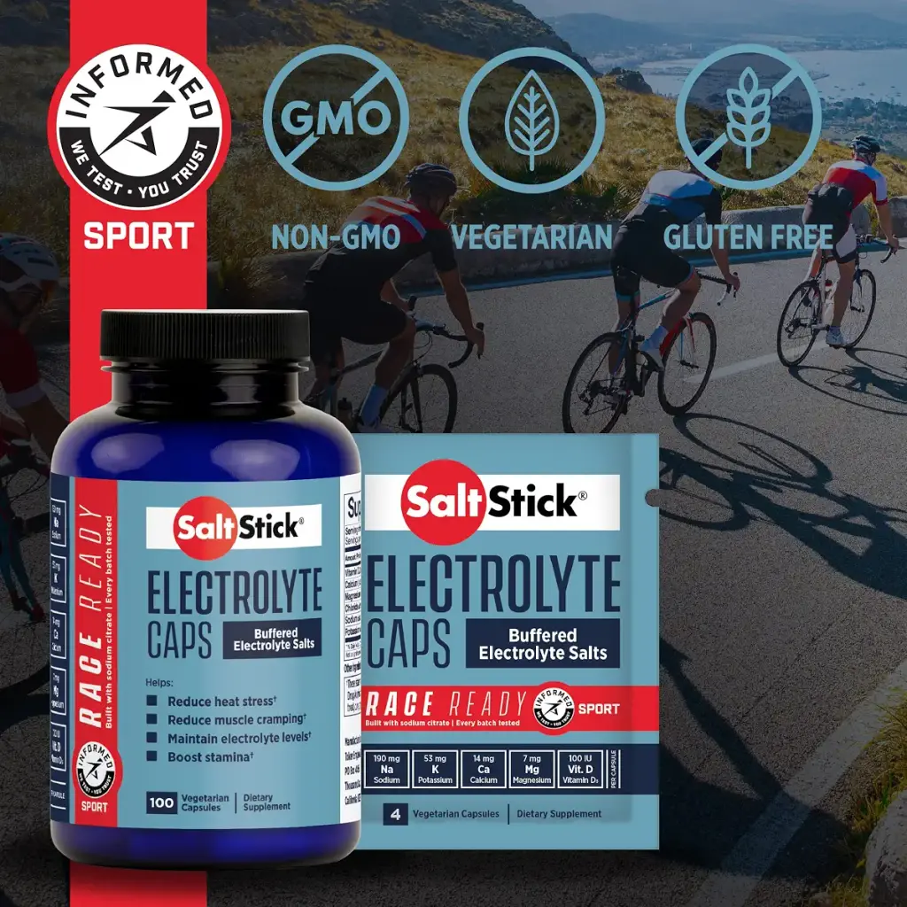 SaltStick Race Ready Electrolyte Capsules | Informed Sport Certified Electrolytes | Salt — Capsules