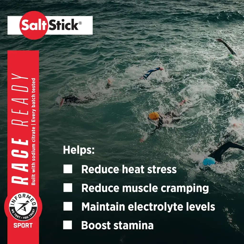 SaltStick Race Ready Electrolyte Capsules | Informed Sport Certified Electrolytes | Salt — pack of 100