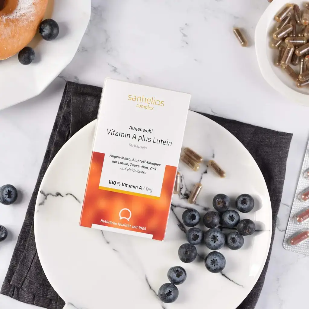 Sanhelios Ways of Vitamin A + Lutein + Zink + Zeaxanthin + Heildelberere in Premium — Capsules