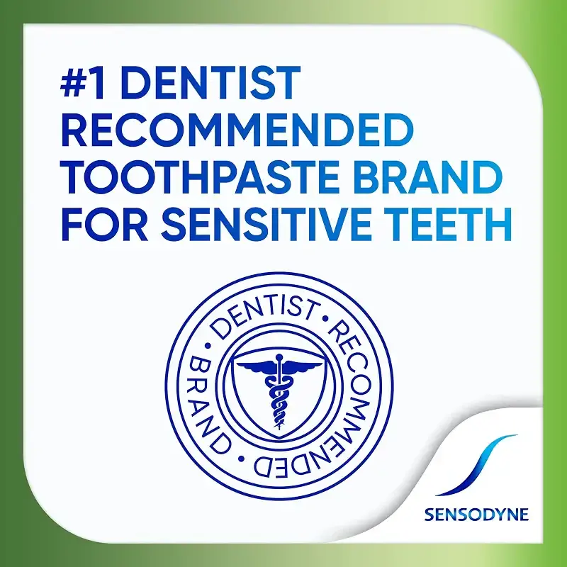 Sensodyne Fresh Mint Sensitive Toothpaste, Cavity Prevention and Sensitive Teeth — 4 oz