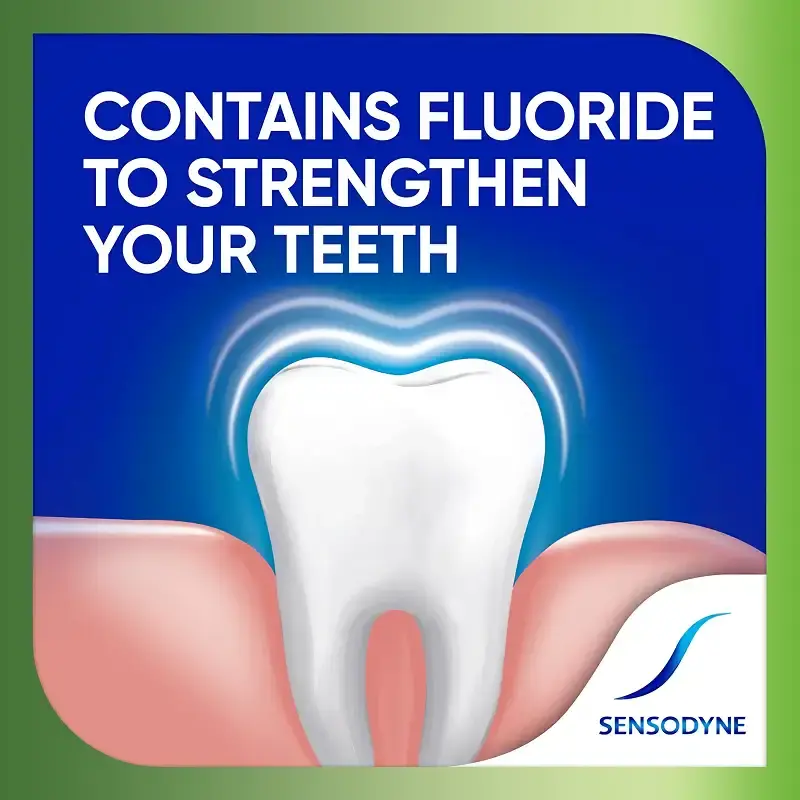 Sensodyne Fresh Mint Sensitive Toothpaste, Cavity Prevention and Sensitive Teeth — 4 oz