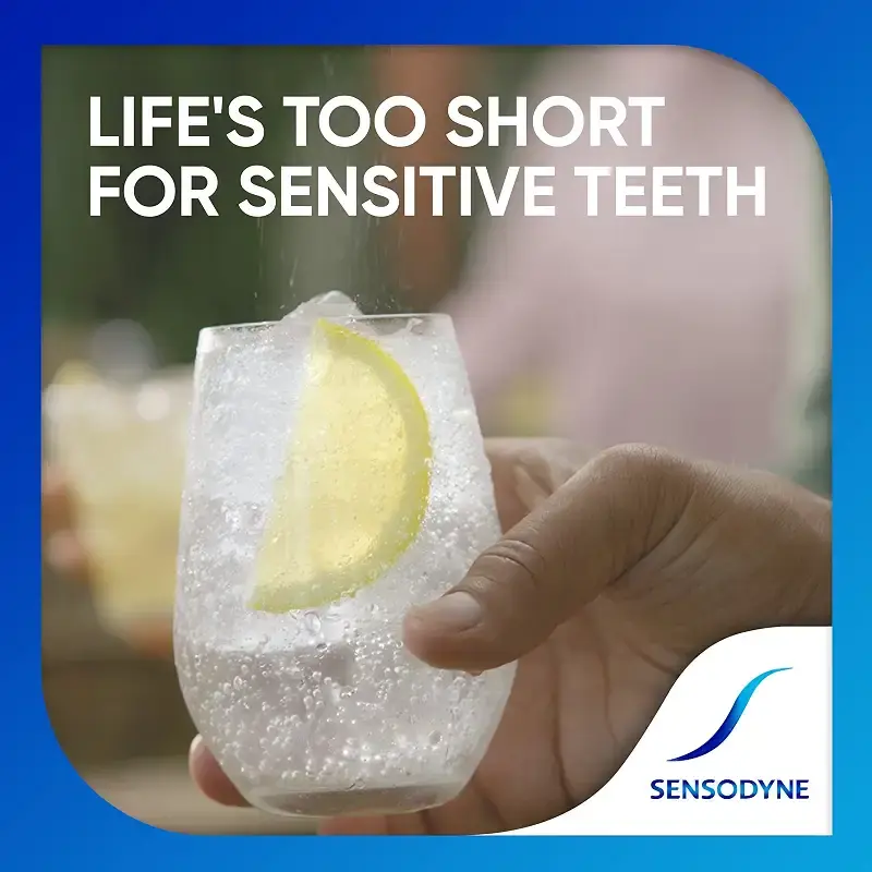 Sensodyne Repair and Protect Whitening Toothpaste Toothpaste for Sensitive Teeth and — pack of 3
