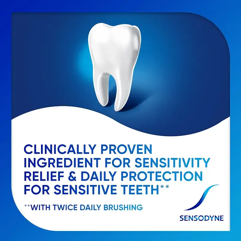 Sensodyne Repair and Protect Whitening Toothpaste Toothpaste for Sensitive Teeth and — Oral Care