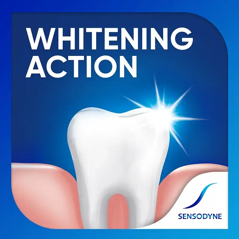Sensodyne Repair and Protect Whitening Toothpaste Toothpaste for Sensitive Teeth and — 3.4 oz