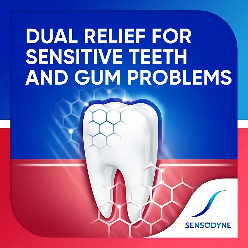 Sensodyne Sensitivity & Gum Whitening Toothpaste, Toothpaste for Sensitive Teeth & Gum — Oral Care