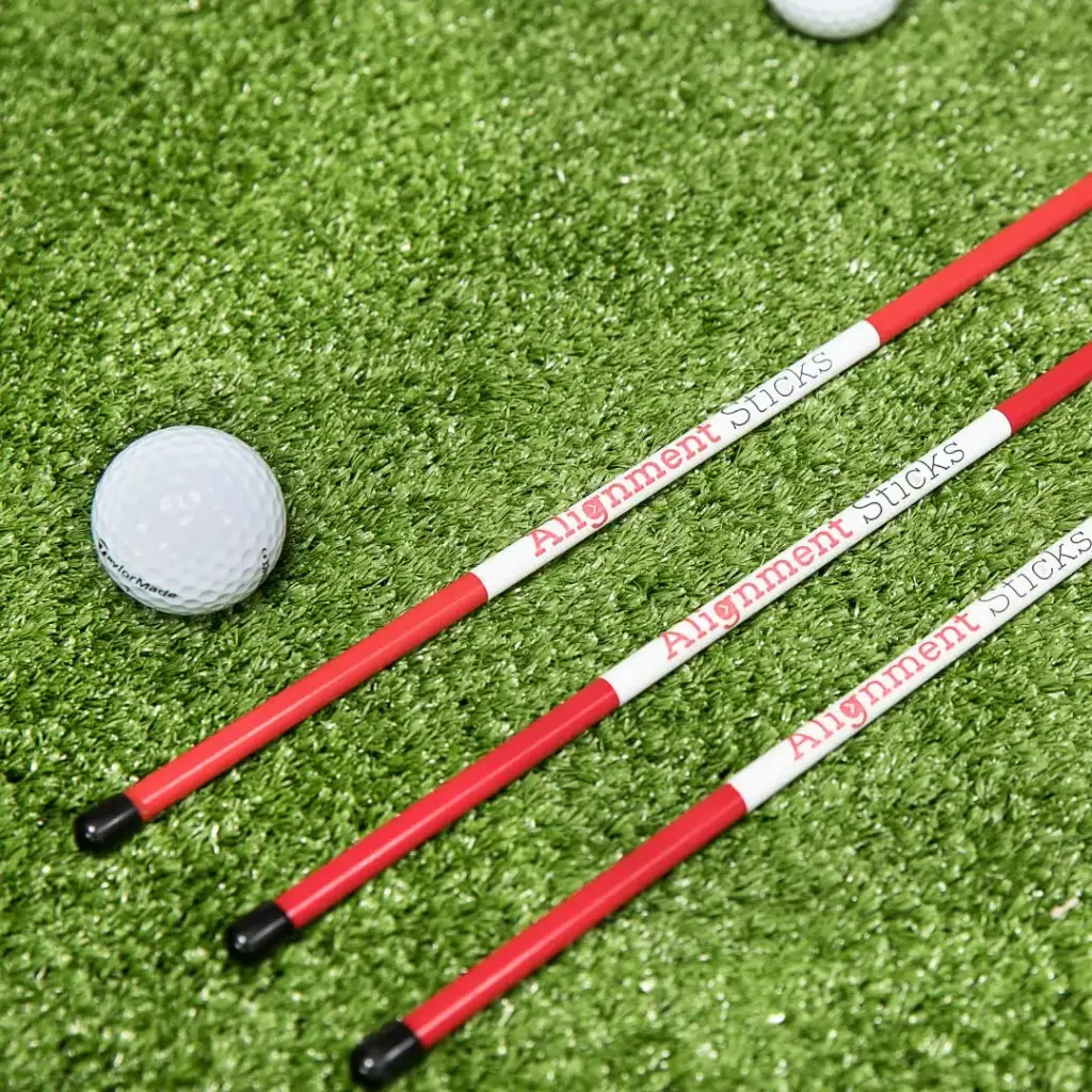 Shaun WEBB PGA Golf Alignment Sticks (Pack of 3 Golf Sticks) Swing with Confidence and — Golf