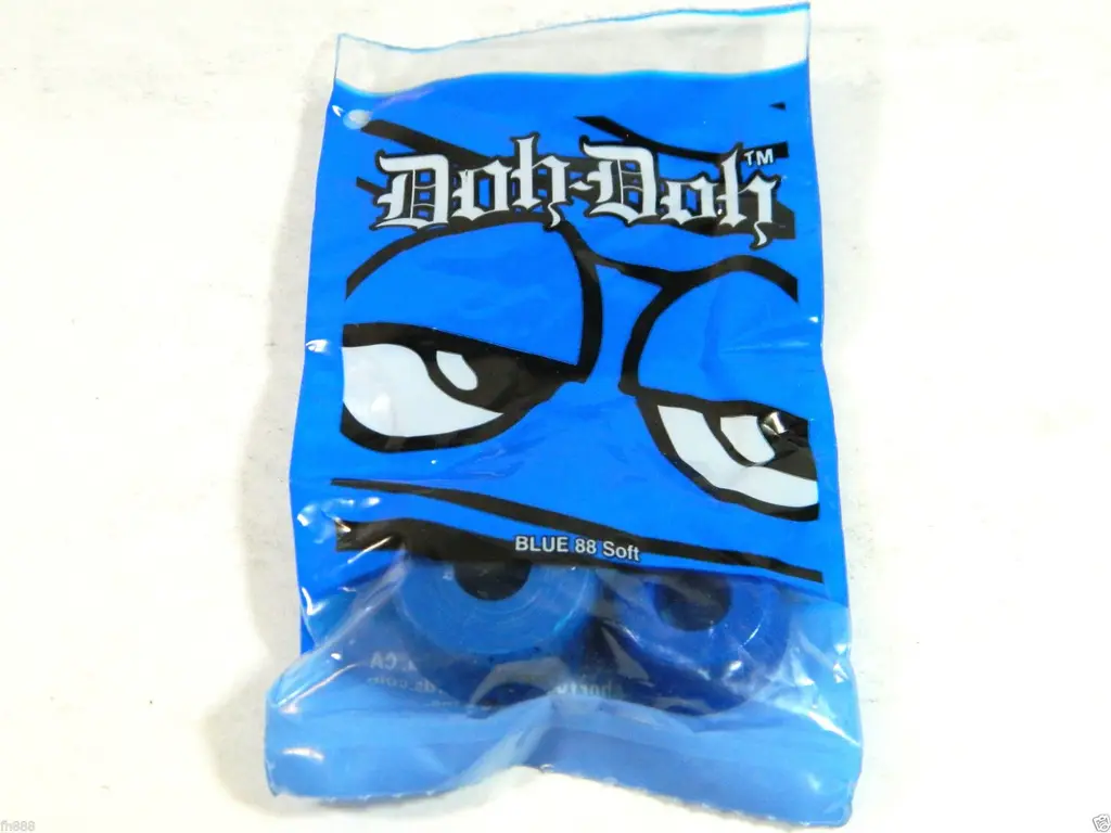 Shorty's Doh-Doh 4 pc Skateboard Trucks Bushing (Blue 88 Soft)