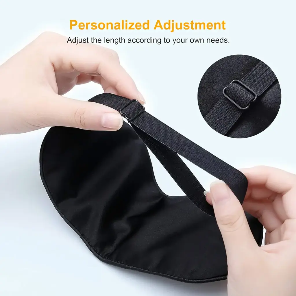 Silk Sleep Eye Mask for Men/Women/Kids, Gritin Ultra Soft Skin-Friendly Silk Eye Sleeping — Sleep Wellness