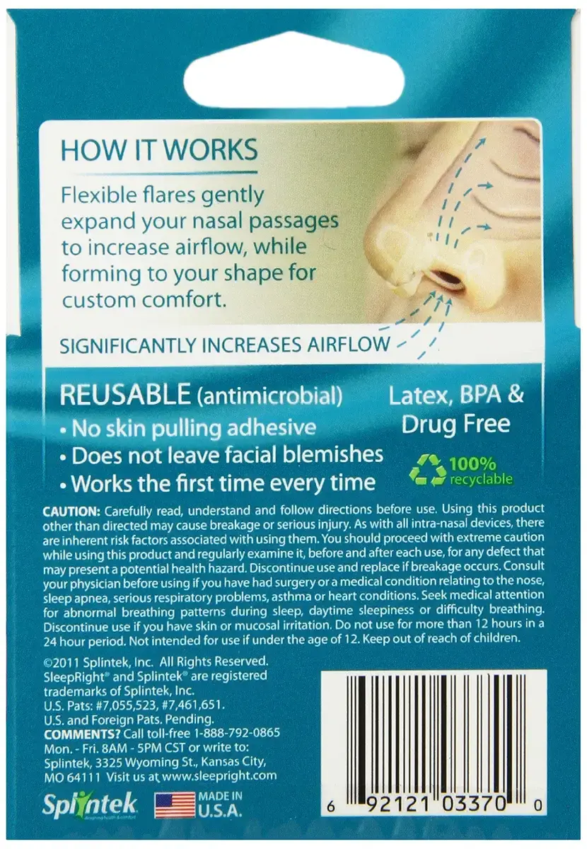 SleepRight Nasal Breathe Aid, 1 ct. — Sleep Wellness