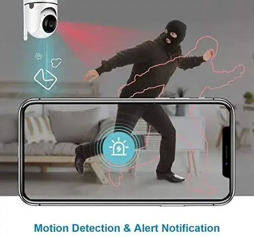 Smart Security Camera 360 for Home Pet Dog Cat Video Surveillance Night Vision Two Way — Pet
