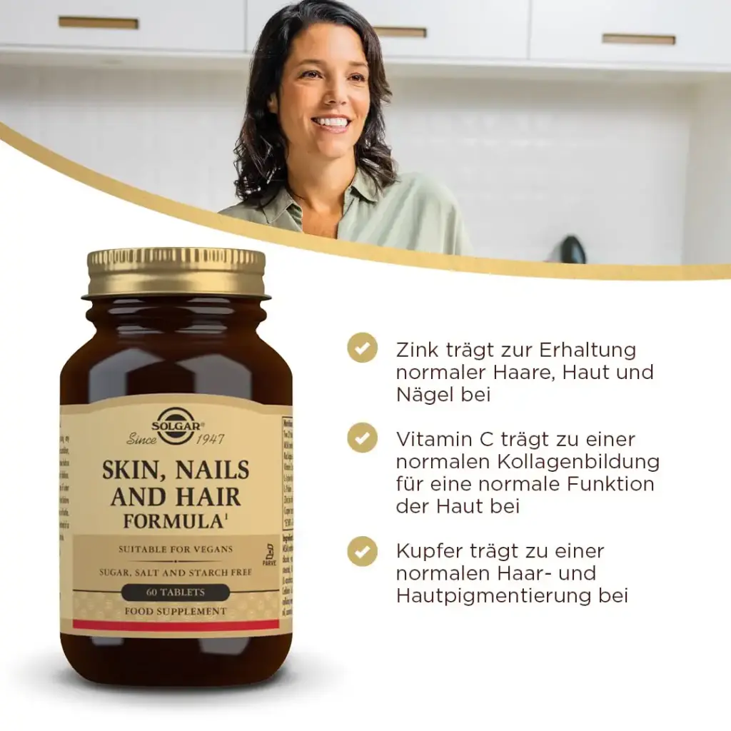 Solgar Skin Nails & Hair Advanced MSM Formula 60 Tablets — pack of 60