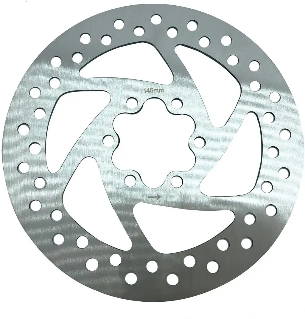 SPEDWHEL 145MM Colorful Disc Brake for Kaabo Wolf Warrior Electric Scooter Brake Disc Skateboard Spare Parts 145mm Silver